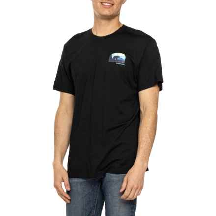 SmartWool Bear Country Graphic T-Shirt - Merino Wool, Short Sleeve in Everyday Black