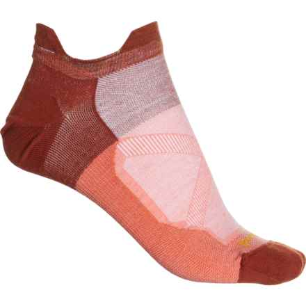 SmartWool Bike Zero-Cushion Socks - Merino Wool, Below the Ankle (For Women) in Orange Rust
