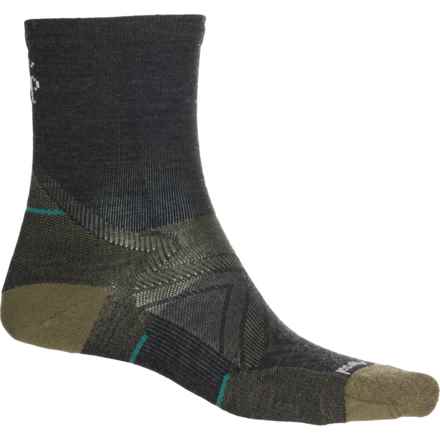 SmartWool Bike Zero Cushion Socks - Merino Wool, Crew (For Men and Women) in Charcoal
