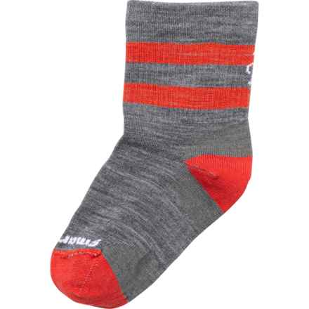 SmartWool Boys and Girls Athletic Ultralight Socks - Merino Wool, Crew in Medium Gray