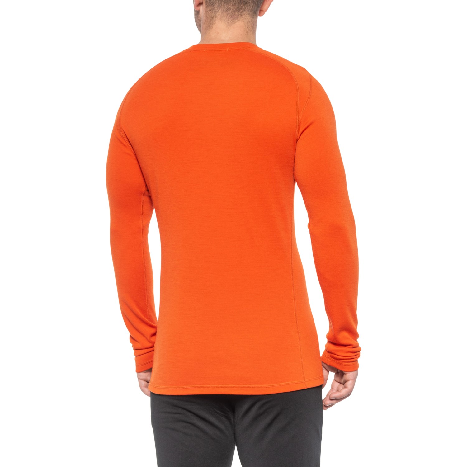 orange base layer long sleeve
