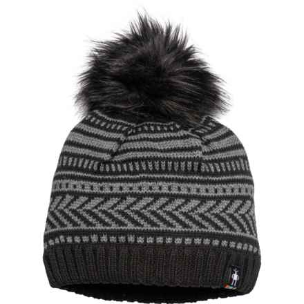 SmartWool Chair Lift Beanie - Merino Wool (For Women) in Black