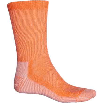 SmartWool Classic Edition Full Cushion Hiking Socks - Merino Wool, Crew (For Men and Women) in Burnt Orange Heather