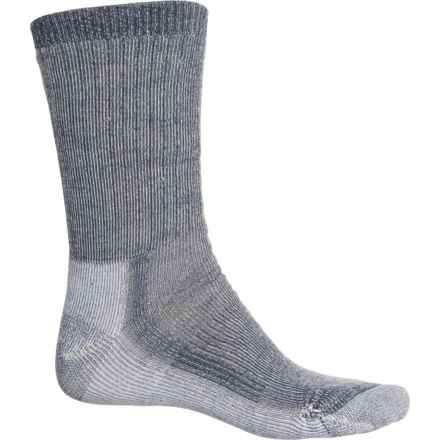 SmartWool Classic Edition Full Cushion Hiking Socks - Merino Wool, Crew (For Men) in Light Grey/Dark Blue