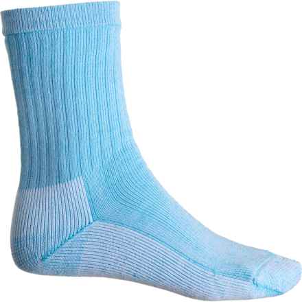 SmartWool Classic Edition Medium Cushion Hiking Socks - Merino Wool, Crew (For Men and Women) in Horizon Blue