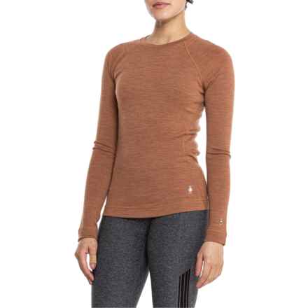 SmartWool Classic Thermal 250 Base Layer Top - Merino Wool, Long Sleeve in Nts Copper Heather