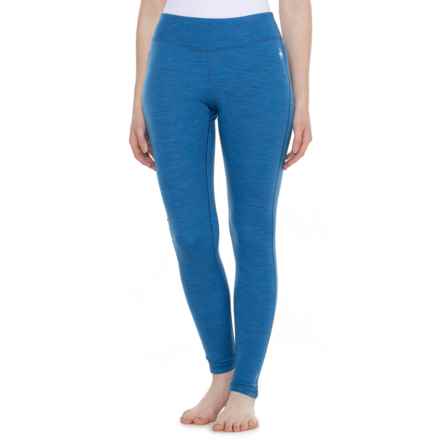 SmartWool Classic Thermal Base Layer Bottoms - Merino Wool in Next To Skin Neptune Blue H