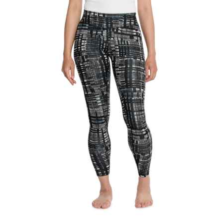 SmartWool Classic Thermal Base Layer Pants - Merino Wool in Nts Black Digi Plaid