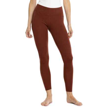 SmartWool Classic Thermal Base Layer Pants - Merino Wool in Nts Pecan Brown H