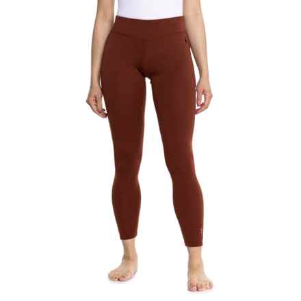 SmartWool Classic Thermal Base Layer Pants - Merino Wool in Nts Pecan Brown H