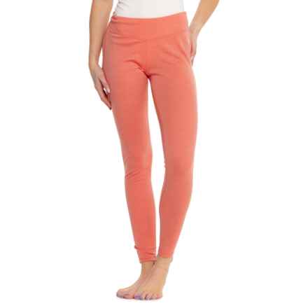 SmartWool Classic Thermal Base Layer Pants - Merino Wool in Sunset Coral Heather