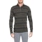 SmartWool Classic Thermal Base Layer Shirt - Merino Wool, Zip Neck, Long Sleeve in Wintermoss Summit Soul