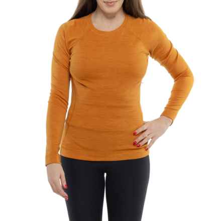 SmartWool Classic Thermal Base Layer Top - Merino Wool,Long Sleeve in Bl Marmalade H