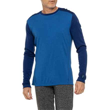 SmartWool Classic Thermal Base Layer Top - Merino Wool, Long Sleeve in Blueberry/Laguna Blue
