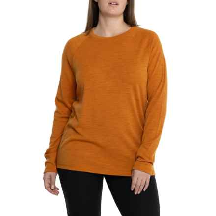 SmartWool Classic Thermal Base Layer Top - Merino Wool, Long Sleeve in Marmalade H