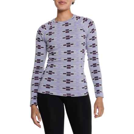 SmartWool Classic Thermal Base Layer Top - Merino Wool, Long Sleeve in Nts Violet Flirt With Me