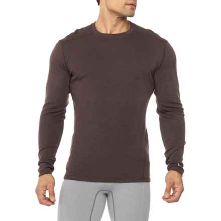 SmartWool Classic Thermal Base Layer Top - Merino Wool, Long Sleeve in Shale Heather