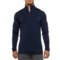 SmartWool Classic Thermal Base Layer Top - Merino Wool, Zip Neck, Long Sleeve in Deep Navy