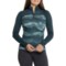 SmartWool Classic Thermal Base Layer Top - Merino Wool, Zip Neck, Long Sleeve in Twilight Blue Mtn Scape