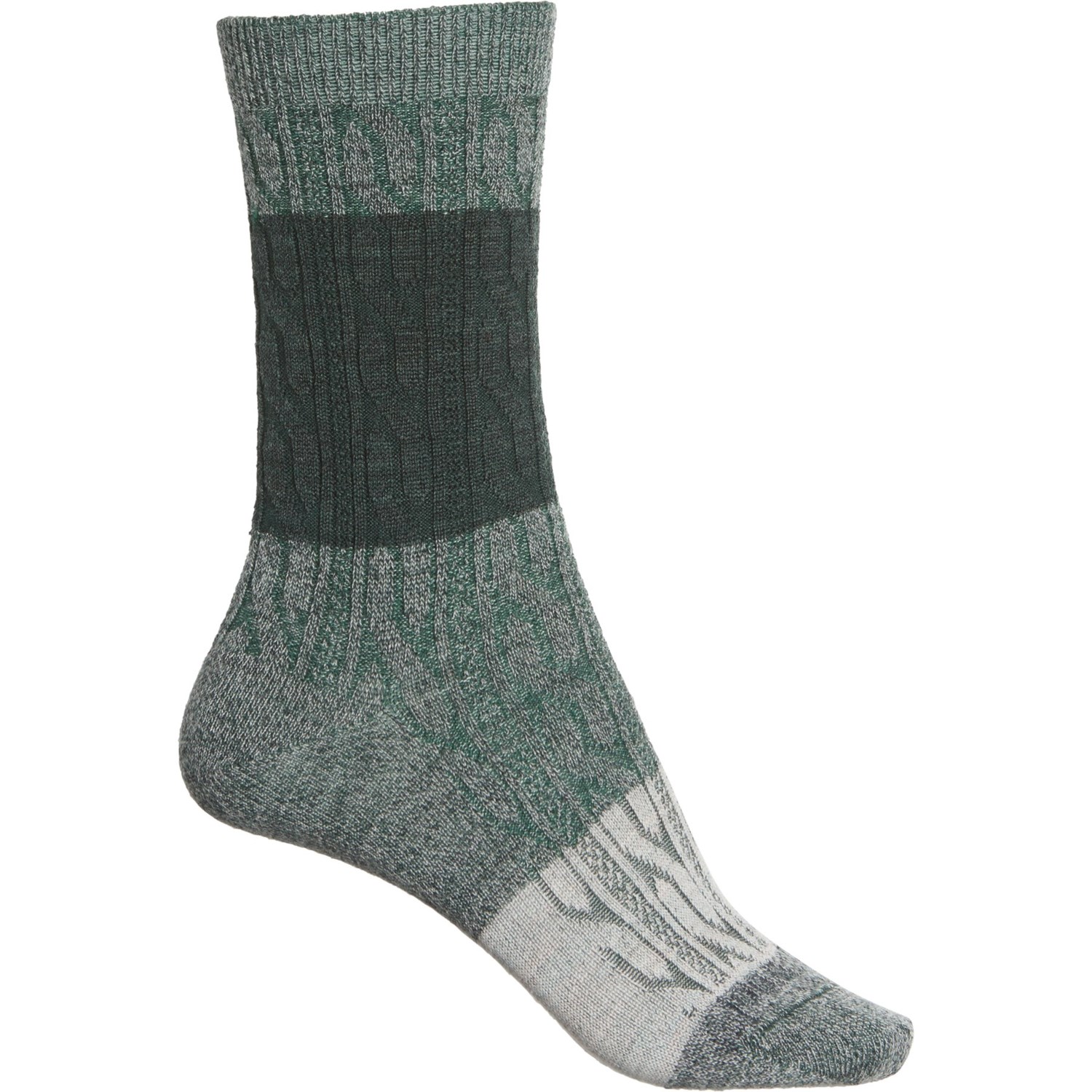 SmartWool Color-Block Cable Socks (For Women)