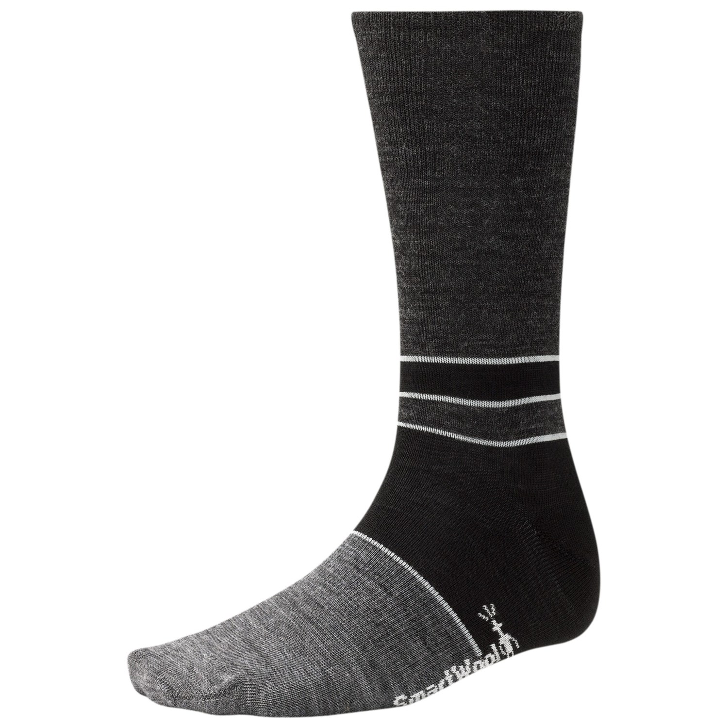 SmartWool Color-Block Denim Socks (For Men)