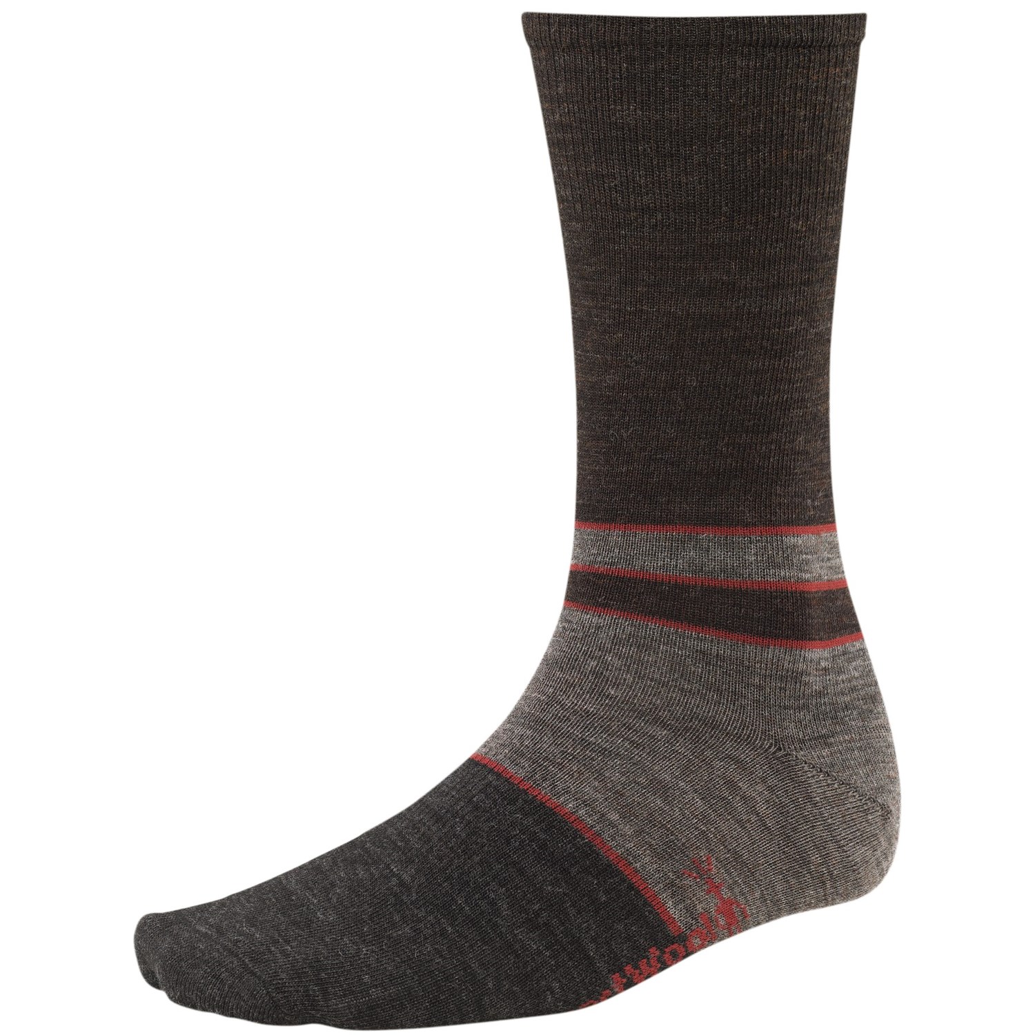 SmartWool Color-Block Denim Socks - Merino Wool, Crew, Lightweight (For ...