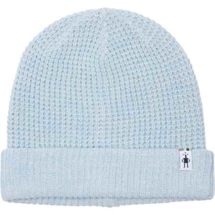 SmartWool Creek Run Beanie - Merino Wool in Winter Sky Heather