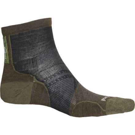 SmartWool Cycle Zero Cushion Socks - Merino Wool, Ankle (For Men and Women) in Black