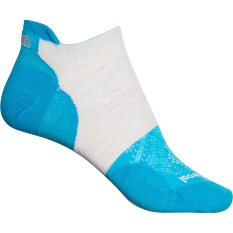 SmartWool Cycle Zero Cushion Socks - Merino Wool, Below the Ankle (For Women) in Moonbeam
