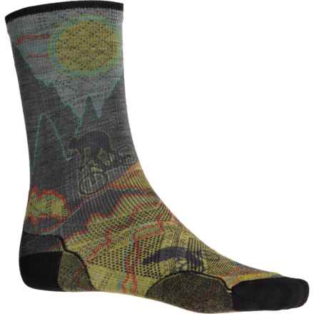 SmartWool Cycle Zero-Cushion Socks - Merino Wool, Crew (For Men and Women) in Graphite