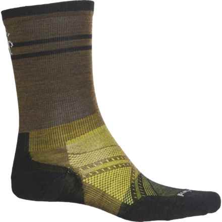 SmartWool Cycle Zero Cushion Socks - Merino Wool, Crew (For Men and Women) in Military Olive