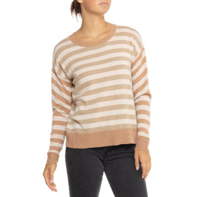 (取寄) スマートウール エッジウッド ボーイフレンズ クルー セーター - メリノ ウール SmartWool Edgewood Boyfriend Crew Sweater - Merino Wool Almond Donegal SmartWool Edgewood Boyfriend Crew Sweater - Merino Wool