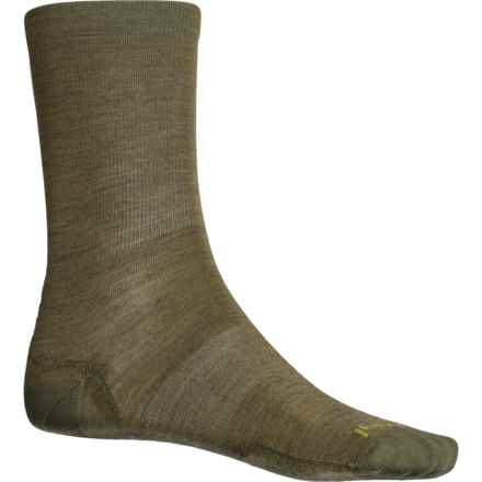 SmartWool Everyday Anchor Line Zero Cushion Socks - Merino Wool, Crew (For Men and Women) in Winter Moss