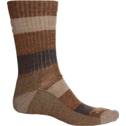 SmartWool Everyday Barnsley Sweater Socks - Merino Wool, Crew (For Men and Women) in Acorn