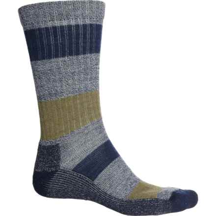 SmartWool Everyday Barnsley Sweater Socks - Merino Wool, Crew (For Men) in Deep Navy