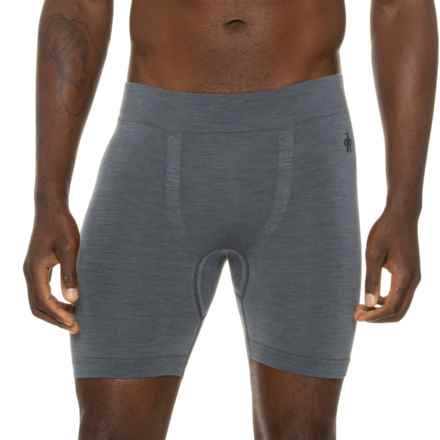 SmartWool Everyday Boxer Briefs - 6”, Merino Wool in Everyday Pewter Blue