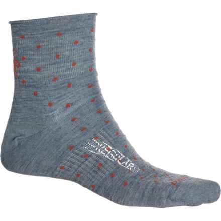 SmartWool Everyday Classic Dot Socks - Merino Wool, Ankle (For Men and Women) in Pewter Blue