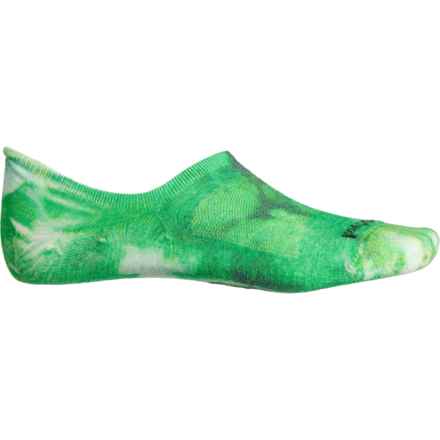 SmartWool Everyday Far Out Tie Dye No-Show Socks - Merino Wool, Below the Ankle (For Men and Women) in Military Olive