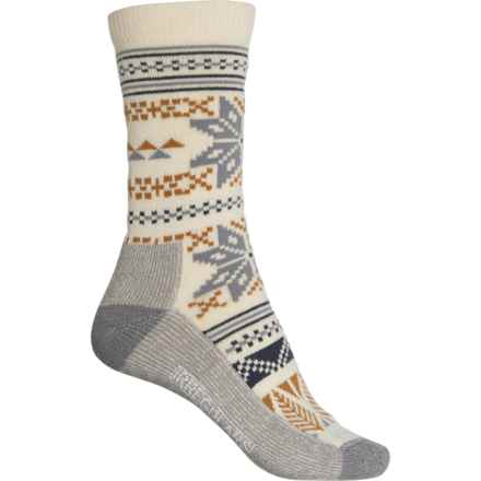 SmartWool Everyday Full Cushion Cozy Lodge Socks - Merino Wool, Crew (For Women) in Natural