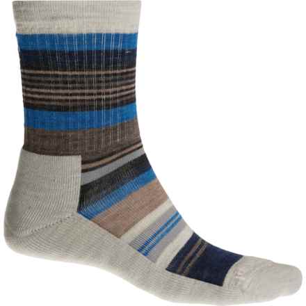 SmartWool Everyday Joviansphere Socks - Merino Wool, Crew (For Men and Women) in Ash/Deep Navy