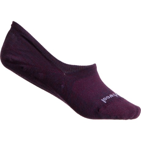 SmartWool Everyday Lifestyle No-Show Socks - Merino Wool, Below the Ankle (For Women) in Purple Iris/Violet