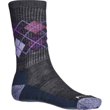 SmartWool Everyday Light Cushion Diamond Socks - Merino Wool, Crew (For Men and Women) in Charcoal