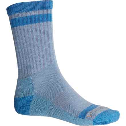 SmartWool Everyday Light Cushion Larimer Socks - Merino Wool, Crew (For Men and Women) in Mist Blue