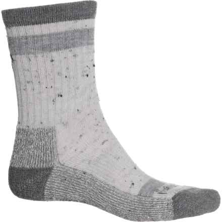 SmartWool Everyday Light Cushion Larimer Socks - Merino Wool, Crew (For Men and Women) in Natural Donegal