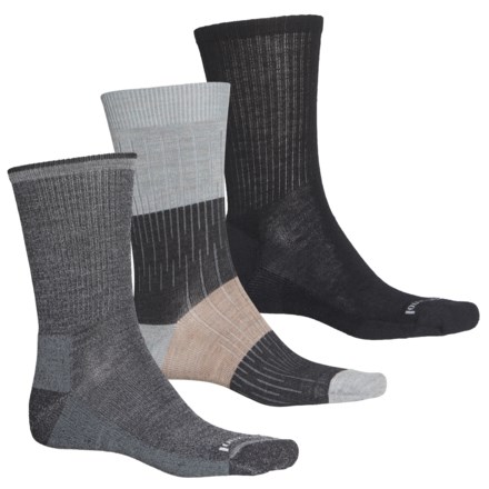 Sierra Socks 3 Pair Pack Wool Striped Boot Work Men's Socks M6400