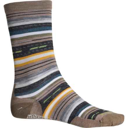 SmartWool Everyday Margarita Socks - Merino Wool, Crew (For Men and Women) in Fossil