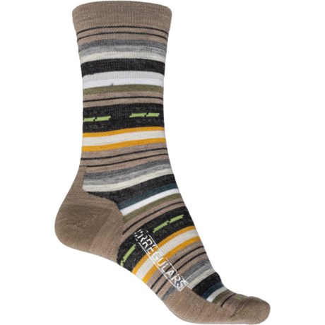 SmartWool Everyday Margarita Socks - Merino Wool, Crew (For Women) in Fossil