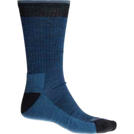 SmartWool Everyday Rollinsville Socks - Merino Wool, Crew (For Men and Women) in Neptune Blue