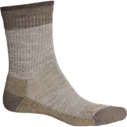 SmartWool Everyday Rollinsville Socks - Merino Wool, Crew (For Men) in Taupe/Natural Marl