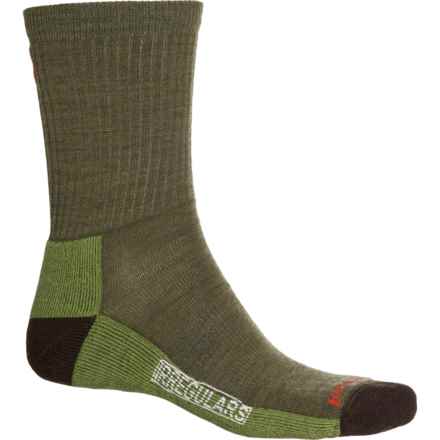 SmartWool Everyday Solid Rib Socks - Merino Wool, Crew (For Men and Women) in Winter Moss